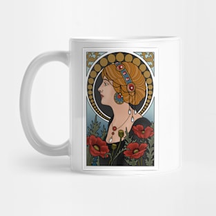 Lady Nouveau Mug